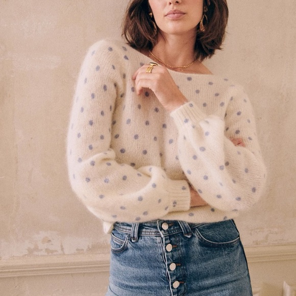 Sezane wool sweater NWT - Picture 2 of 6